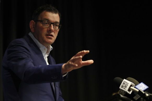 Victorian Premier Daniel Andrews' counterparts in NSW and SA are stepping up precautions.