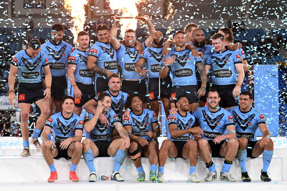 The Blues are bringing the shield back to NSW... but not a 3-0 series win.