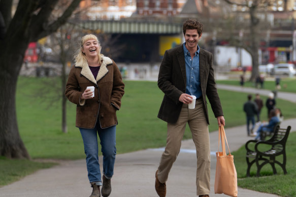  Florence Pugh and Andrew Garfield star in the romantic drama We Live in Time. 