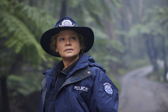 After years as a prison inmate on Wentworth, Leah Purcell gets to play the other side of the law in High Country.