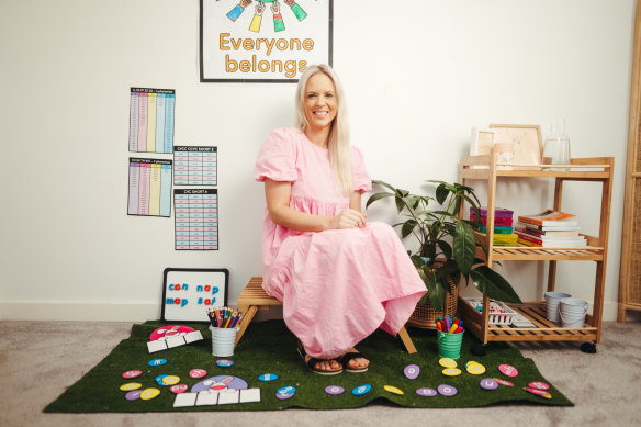 Former primary school teacher Tam Milledge is now working full-time as a social media influencer.
