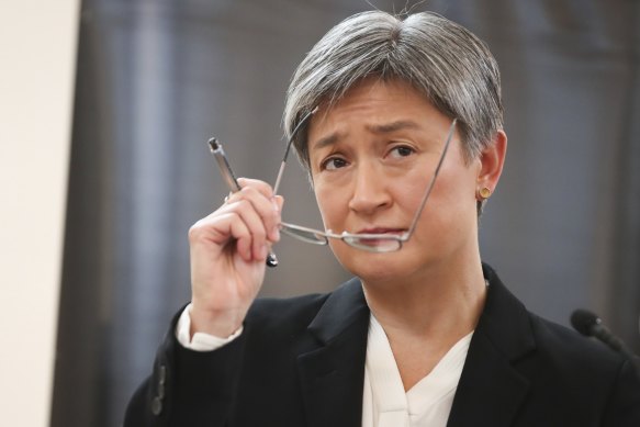 Labor’s foreign affairs spokeswoman, Penny Wong, marks 20 years in politics on Wednesday.