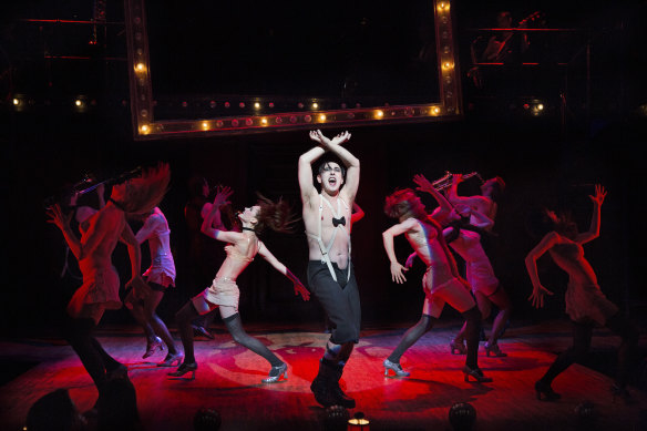 Alan Cumming in Cabaret.