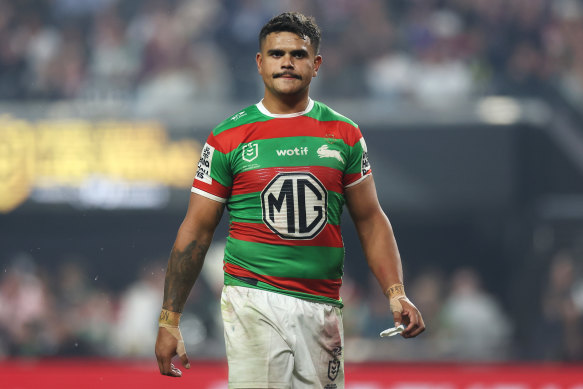 Latrell Mitchell will return from a three-week suspension this week. 