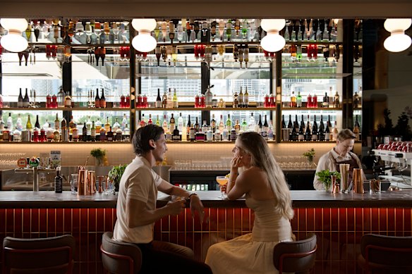 Cocktails at Foundry Bar.