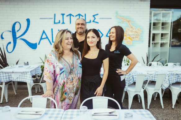 Little Kalymnos is a family affair, with owners Tammy Tsolakis and Michael Tsapos working with their daughters Tiana and Petroula Tsapos.