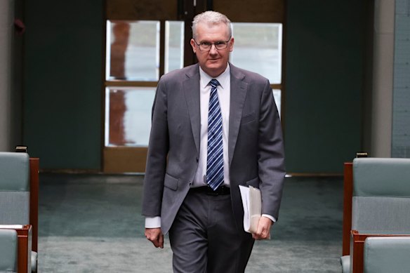 Home Affairs Minister Tony Burke.