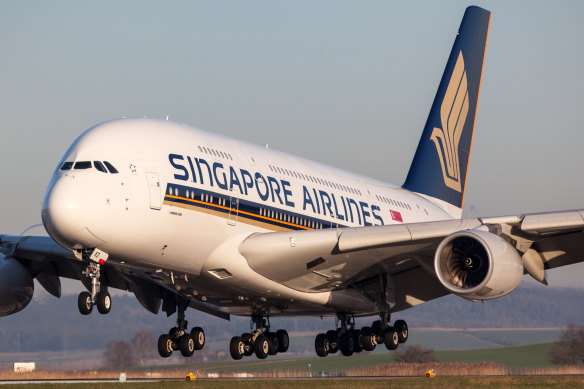 Singapore Airlines has continued flying to Australia during the pandemic.