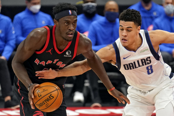 Dallas Mavericks guard Josh Green, attempting to steal the ball, is expected to play a big role in the Boomers’ future. 