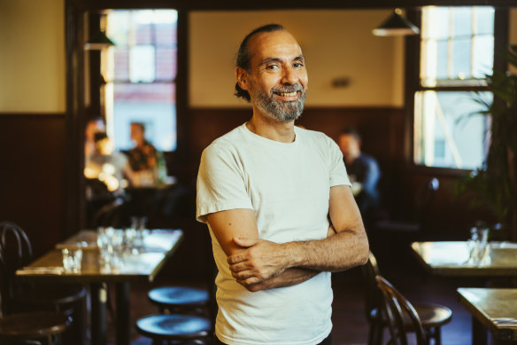 Head chef Antoine Vassallo.