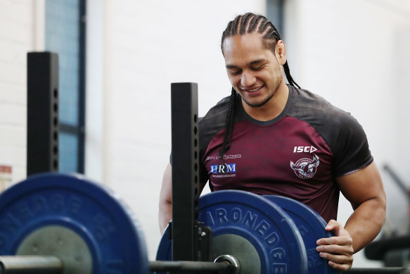 Carrying the club's Nines hopes ... Marty Taupau will be the sole big-name Sea Eagle in Perth.