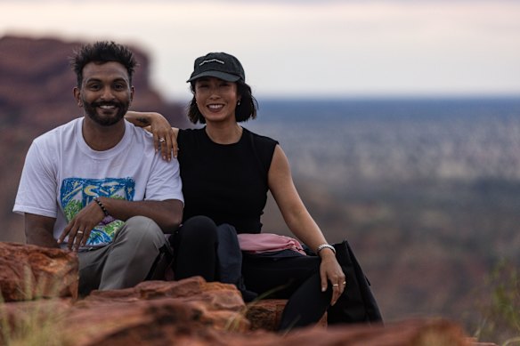 Nazeem Hussain and Melissa Leong on Great Australian Road Trips.
