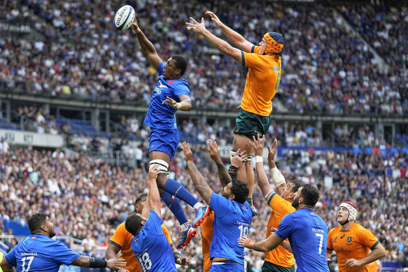 Eddie Jones’ Australia were outclassed by France in their final World Cup warm-up.