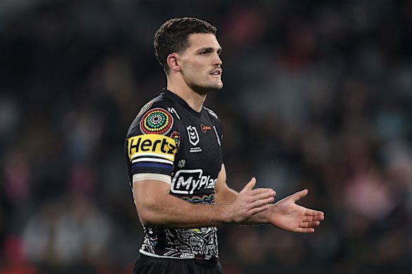 Nathan Cleary was leading the count before voting went behind closed doors.