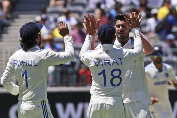 India’s bowlers were well on top on days one and two.
