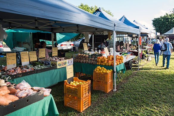 Yungaburra markets.