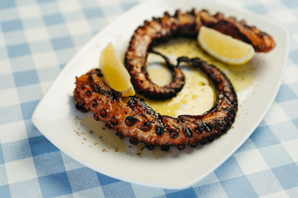 Must-try dish: Chargrilled octopus with a simple lemon and olive oil dressing. 
