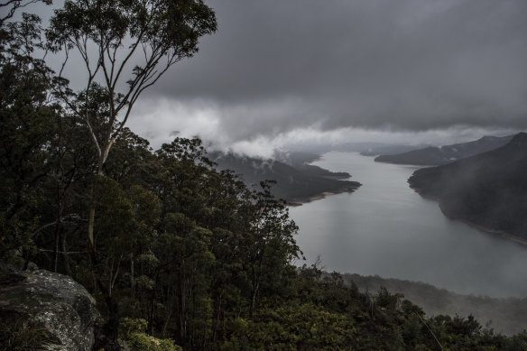 Lake Burragorang, behind Warragamba Dam, would rise as much as 17 metres in the future, flooding important cultural and environmental sites.