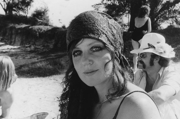 Wendy at the beach, 1971.