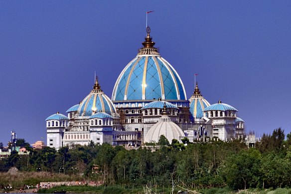The Temple of the Vedic Planetarium – Hare Krishna headquarters.