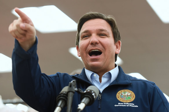 Florida Governor Ron De Santis has opposed mask and vaccination mandates in his state.