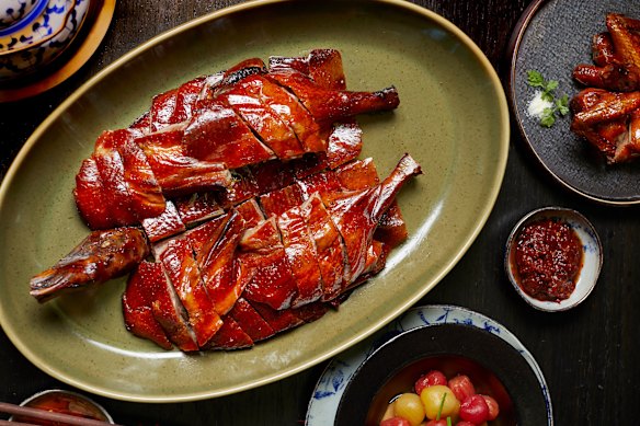 The Legacy House signature roasted goose.