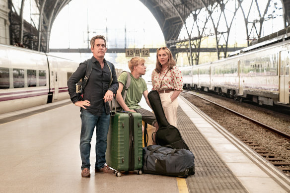 European vacation: Tom Hollander, Tom Taylor and Saskia Reeves in Us, adapted from David Nicholls’ hugely successful novel.