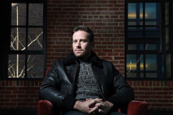 Armie Hammer in 2018. Hammer and his family are the subject of the new Discovery Plus docuseries House of Hammer. 