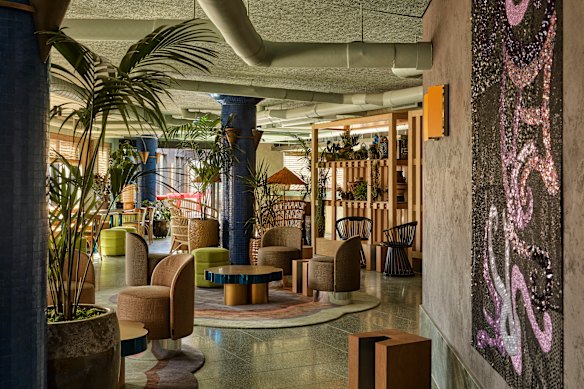 Terrace Lounge interiors.