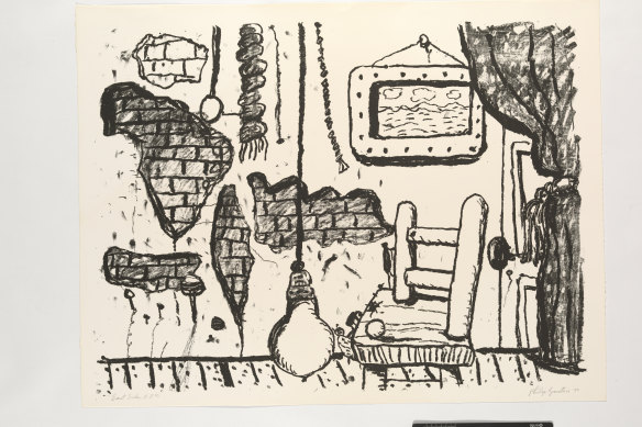 Philip Guston, Gemini G.E.L., Room (1980).