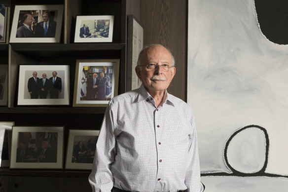 Mark Leibler, an Arnold Bloch Leibler senior partner, also serves as chairman of the Australia/Israel & Jewish Affairs Council. 