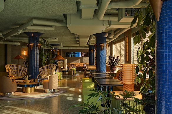 Terrace Lounge interiors.