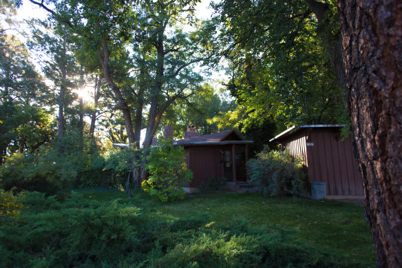 The former home of Robert Oppenheimer in Los Alamos.