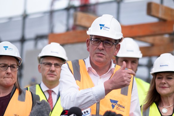 Daniel Andrews, in one of his final announcements as premier, said in September 2023 that Melbourne’s 44 housing commission towers would be demolished and redeveloped.