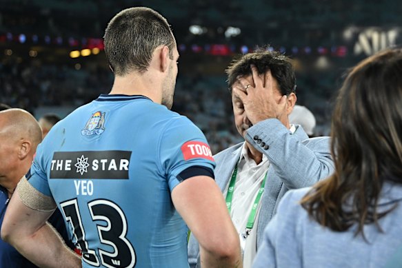 A derrota na decisão do Origin foi uma pílula difícil de engolir para Laurie Daley.
