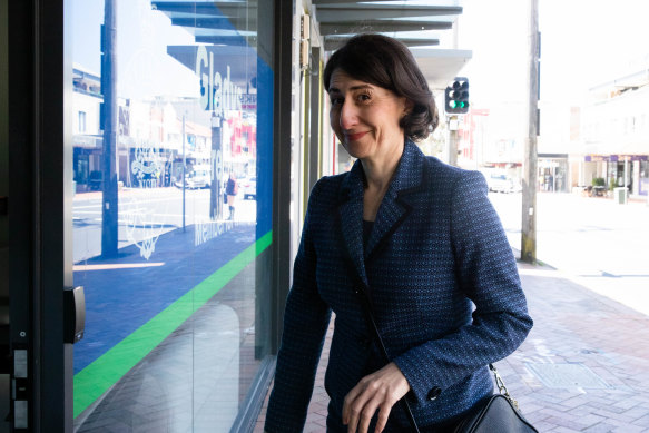Former NSW premier Gladys Berejiklian on Wednesday last week.
