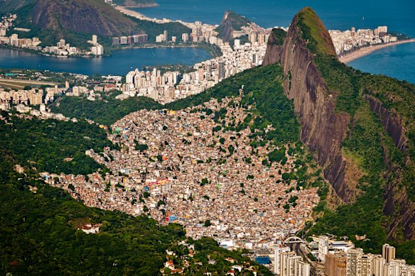 Favela da Rocinha: Rio’s largest and safest favela.