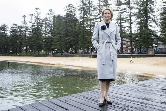 “All I wanted to do was stand up for the people of Warringah and give them a voice back,” Katherine Deves says.