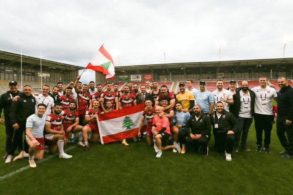 Lebanon’s World Cup campaign under Cheika has been a happy one.