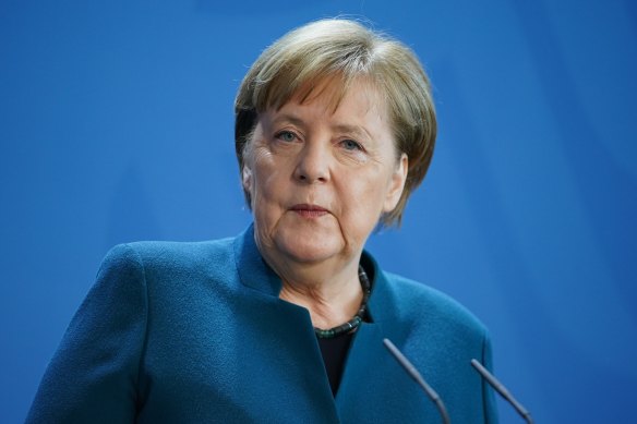 German Chancellor Angela Merkel.