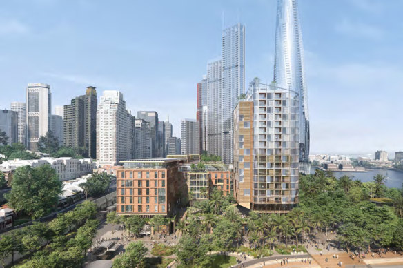 Residents’ groups, the City of Sydney and other stakeholders have complained the building would block views from Millers Point and Observatory Hill.