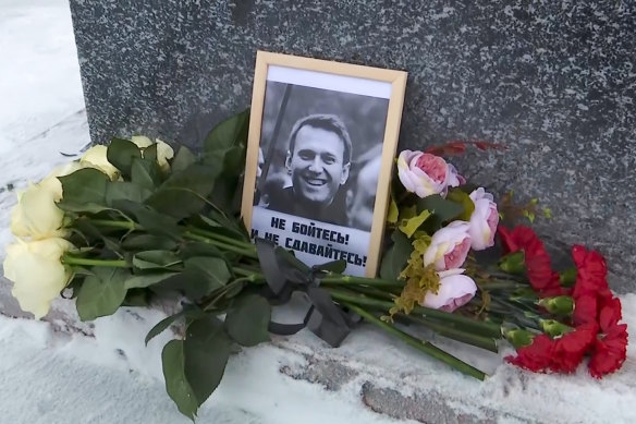 Late Russian opposition leader Alexei Navalny.