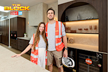 Room Reveal: Lisa and Rosco’s Kitchen, Butler’s Pantry and Powder Room