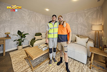 Coming off a win for their living and dining, Robby and Mat  were approaching Week 6 with a different strategy. Rather than try for back-to-back wins, the lads decided to pull back on their budget and instead aim for the CommBank $10,000 for the best managed budget.