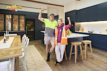 The Block 2025 Week 7 Sonny and Alicia kitchen reveals 