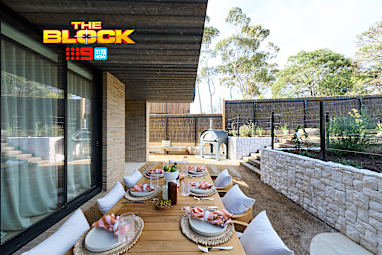 The Block 2026 Room Reveal: Lisa and Rosco’s Front Yard and Facade.
