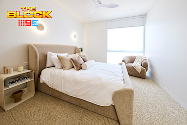 EMBARGO 9/8/2026 8:40PM THE BLOCK 2026: Rick and Tayla’s Guest Bedroom
