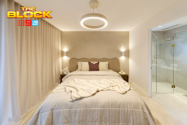 EMBARGO 13/9/2026 8:40PM THE BLOCK 2026: Chantel and Wyatt’s Guest Suite