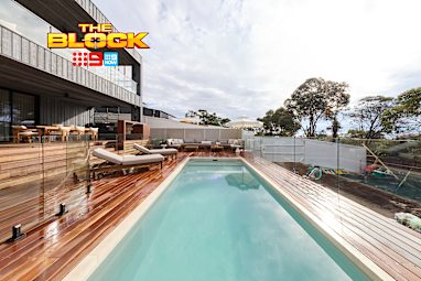 Room Reveal: Courtney and Sev’s Outdoor Terrace and Pool