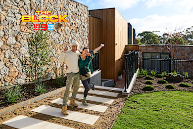 The Block 2026 Room Reveal: Rick and Tayla’s Front Yard and Facade.